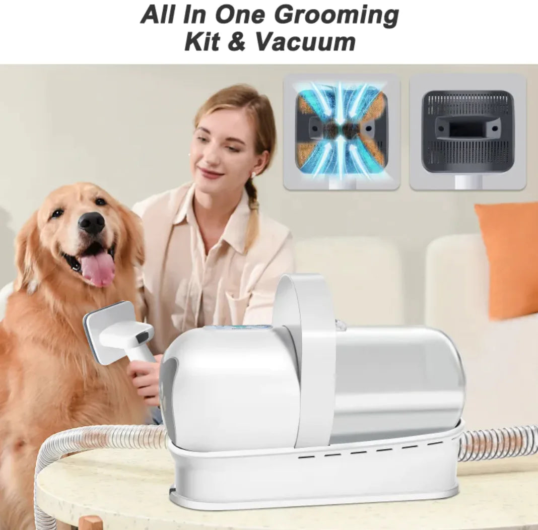 All-in-One Vacuum Pet Groomer