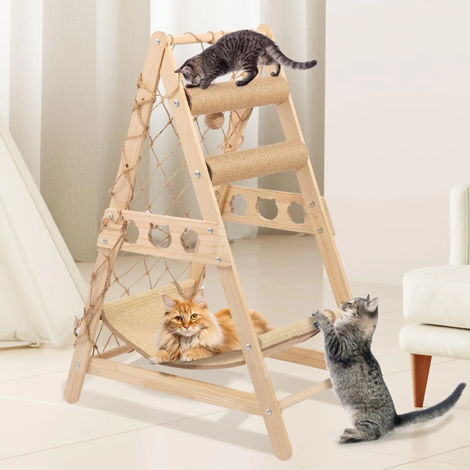Purr-fect Cat Adventure Tower